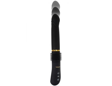 Wibrator pchający Magnum Opus ToyJoy czarny 31 cm USB - 5
