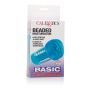 Masturbator z koralikami BasicEssentials Calexotics niebieski 13 cm - 3