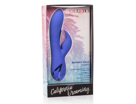 Wibrator króliczek Beverly Hills Bunny fioletowy Calexotics - 2