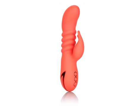 Wibrator silikonowy Calexotics Orange County Cutie pomarańczowy USB