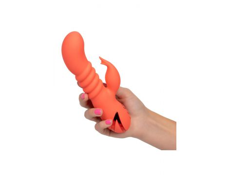Wibrator silikonowy Calexotics Orange County Cutie pomarańczowy USB - 7