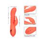 Wibrator silikonowy Calexotics Orange County Cutie pomarańczowy USB - 5