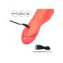 Wibrator silikonowy Calexotics Orange County Cutie pomarańczowy USB - 7