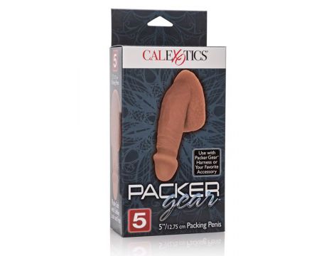 Proteza na penisa Calexotics brązowa 12.8 cm - 2