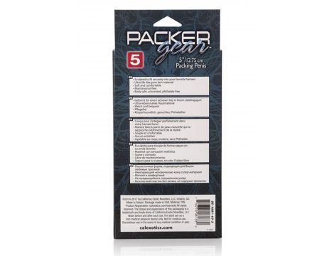 Proteza na penisa Calexotics brązowa 12.8 cm - 3
