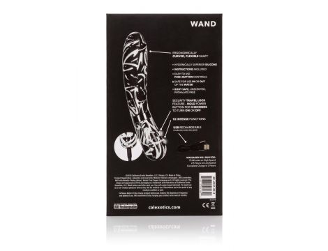 Wibrator punktu G Hype Wand Calexotics wielokolorowy USB 12 cm - 3