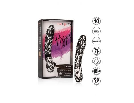 Wibrator punktu G Hype Wand Calexotics wielokolorowy USB 12 cm - 5