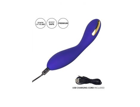Wibrator punktu G Estim Wand Calexotics niebieski 21.5 cm - 6