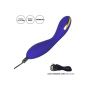 Wibrator punktu G Estim Wand Calexotics niebieski 21.5 cm - 7