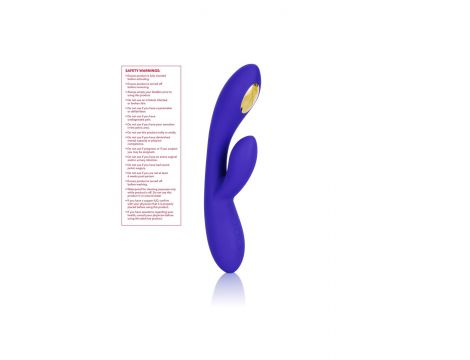 Wibrator punktu G Estim Dual Wand niebieski 21.5 cm - 8
