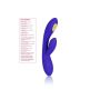 Wibrator punktu G Estim Dual Wand niebieski 21.5 cm - 9