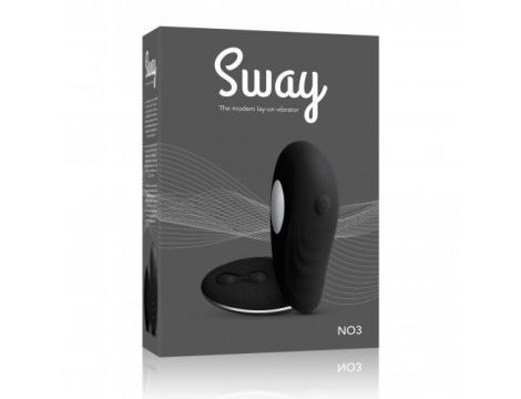 Wibrator stymulujący Sway Vibes No. 3 czarny z pilotem USB - 14