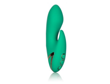 Wibrator silikonowy Calexotics Sierra Sensation zielony 10 funkcji