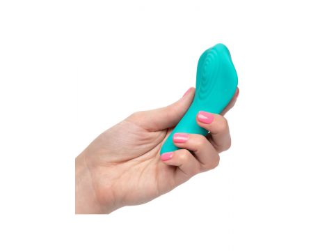 Masażer łechtaczki Slay Pleaser Aqua Calexotics 11.5 cm USB - 7