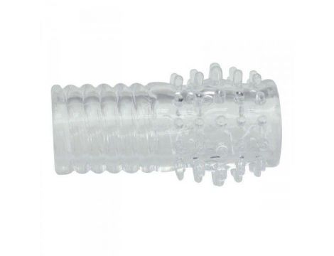 Nakładka na penisa TPE z guzkami Toyz4lovers 10 cm - 2