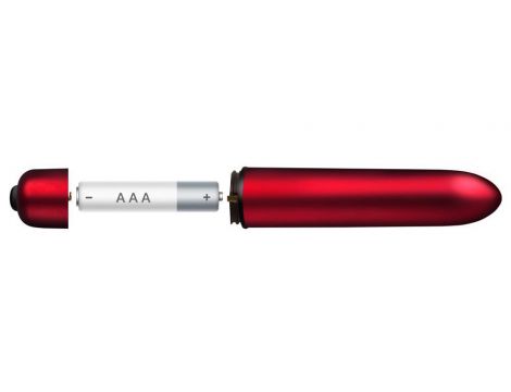 Wibrator bullet Rocks Off Scarlet Velvet czerwony 9,2 cm - 8