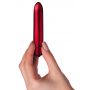 Wibrator bullet Rocks Off Scarlet Velvet czerwony 9,2 cm - 7
