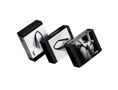 Pejcz Whips Collection mały czarny 60 cm - 2