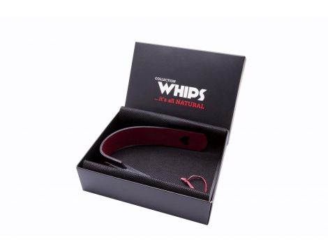 Pejcz z packą serduszko Whips Collection 38 cm