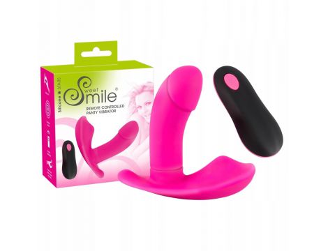 Wibrator do majtek Sweet Smile z pilotem USB 10,7 cm