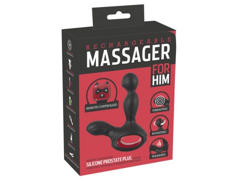 Masażer prostaty silikonowy You2Toys USB z pilotem