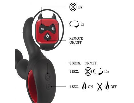 Masażer prostaty silikonowy You2Toys USB z pilotem - 17