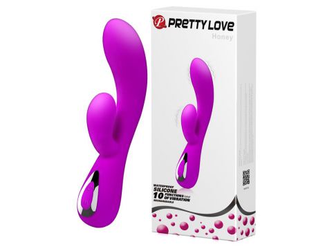 Wibrator punktu G Pretty Love Honey silikonowy USB 19 cm