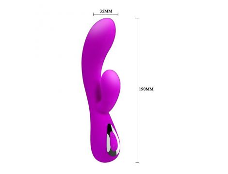 Wibrator punktu G Pretty Love Honey silikonowy USB 19 cm - 6