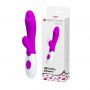 Wibrator punktu G Pretty Love Snappy silikonowy 30 trybów 20 cm - 2