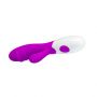 Wibrator punktu G Pretty Love Snappy silikonowy 30 trybów 20 cm - 6