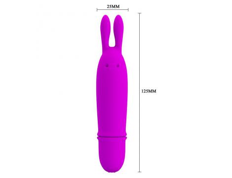 Mini wibrator króliczek silikonowy Pretty Love Boyce 12,5 cm - 4