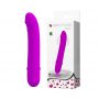 Wibrator mini silikonowy Pretty Love purpurowy 12 cm 10 funkcji - 2