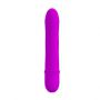 Wibrator mini silikonowy Pretty Love purpurowy 12 cm 10 funkcji - 4