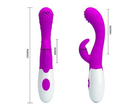 Wibrator punktu G Pretty Love Arthur silikonowy 20 cm - 6
