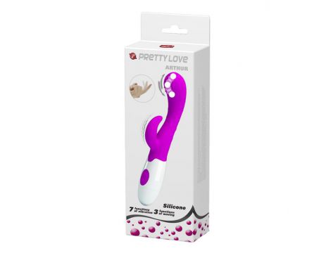 Wibrator punktu G Pretty Love Arthur silikonowy 20 cm - 9