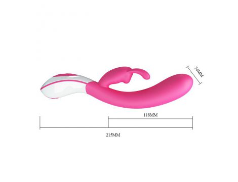 Wibrator króliczek silikonowy Pretty Love Vincent 21 cm USB - 7