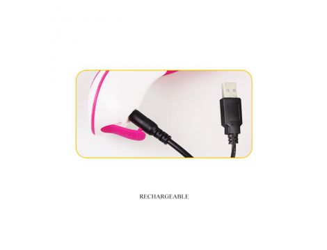 Wibrator króliczek silikonowy Pretty Love Vincent 21 cm USB - 8