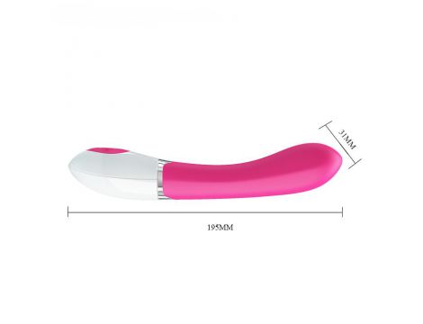 Wibrator punktu G Pretty Love Daniel silikonowy 30 trybów głosowy 19,5 cm - 6