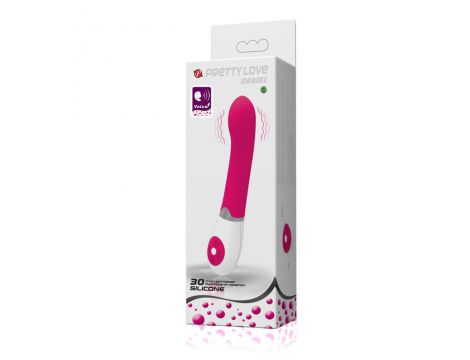 Wibrator punktu G Pretty Love Daniel silikonowy 30 trybów głosowy 19,5 cm - 9