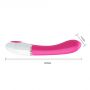 Wibrator punktu G Pretty Love Daniel silikonowy 30 trybów głosowy 19,5 cm - 7