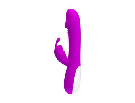 Wibrator króliczek silikonowy Pretty Love Robert 30 trybów 21 cm - 4