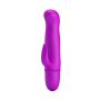 Wibrator silikonowy z wyrostkiem łechtaczkowym Pretty Love Blithe 11 cm - 3