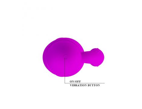 Mini wibrator silikonowy Pretty Love Cesar różowy 12 cm - 7