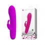 Mini wibrator silikonowy Pretty Love Cesar różowy 12 cm - 2