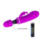 Mini wibrator silikonowy Pretty Love Cesar różowy 12 cm - 9