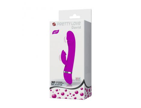 Wibrator króliczek silikonowy Pretty Love David 30 wibracji - 9