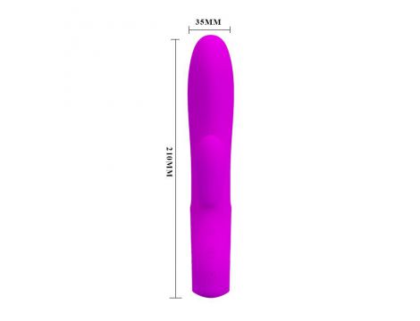 Wibrator punktu G Pretty Love Elmer fioletowy USB 12 trybów - 6