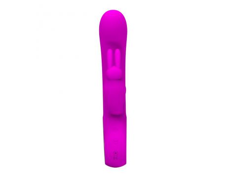 Wibrator króliczek silikonowy Pretty Love Webb różowy USB 21 cm - 4