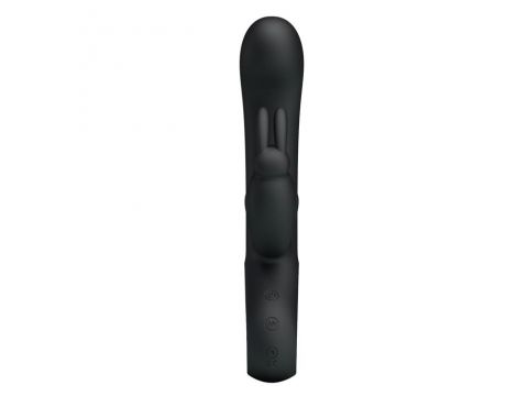 Wibrator króliczek silikonowy Pretty Love Webb czarny USB 21 cm - 3