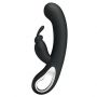 Wibrator króliczek silikonowy Pretty Love Webb czarny USB 21 cm - 5